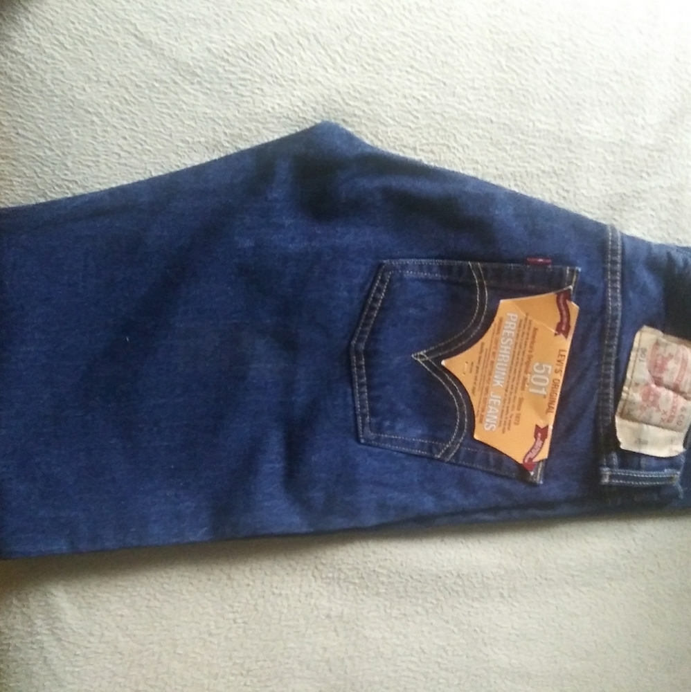 LEVI'S ORIGINAL 501 PRESHRUNK JEANS